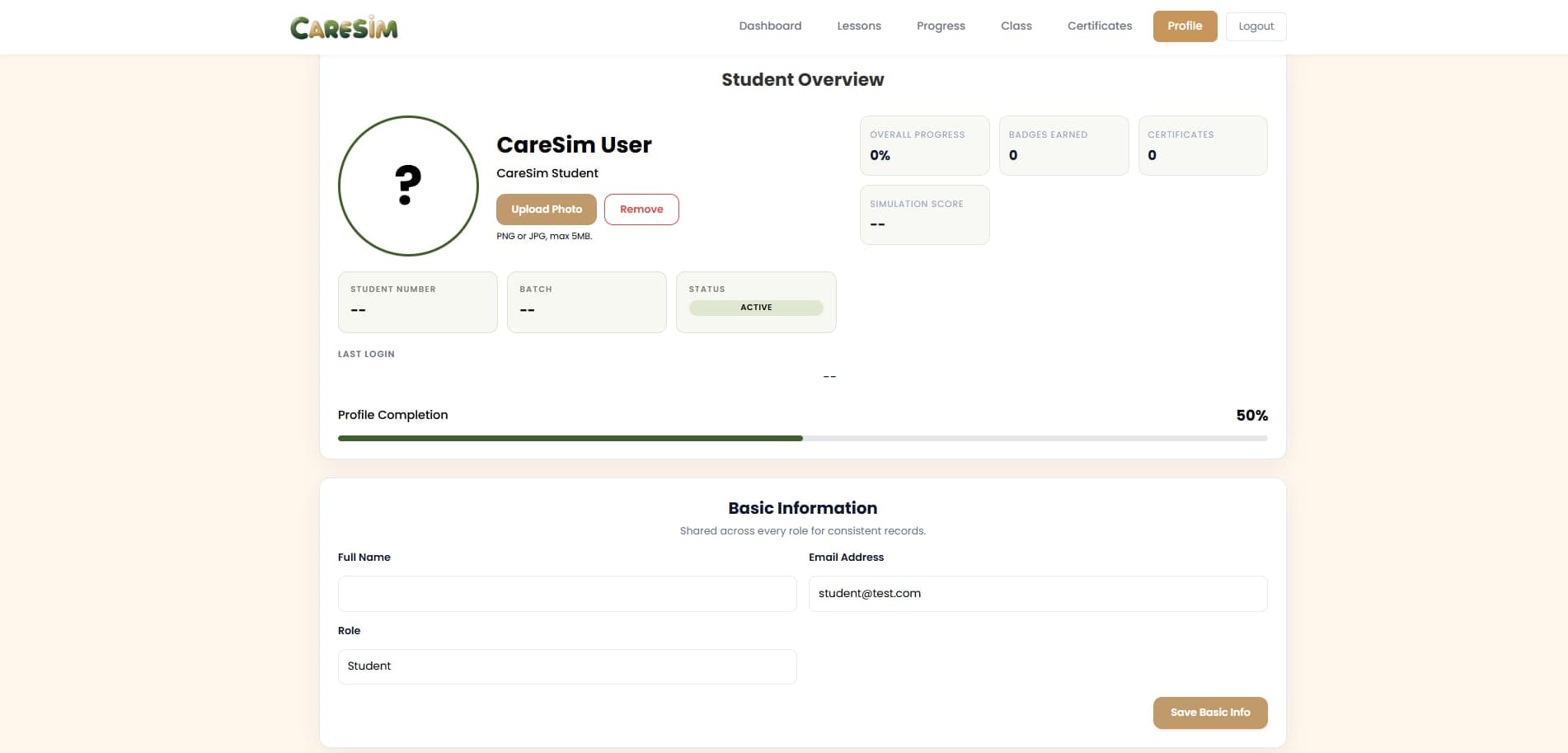 CARESIM – Web-based Learning Management System for Caregiving Education - image 3