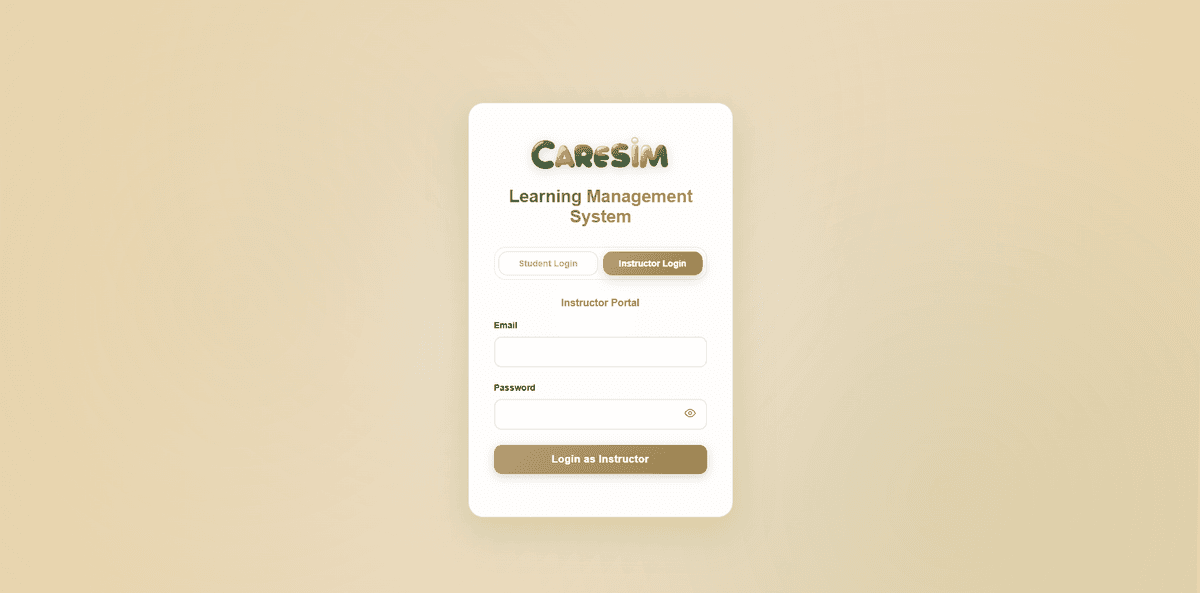 CARESIM – Web-based Learning Management System for Caregiving Education screenshot 11